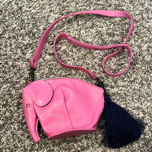 Roller Rabbit Handbags - Roller rabbit pink elephant bag